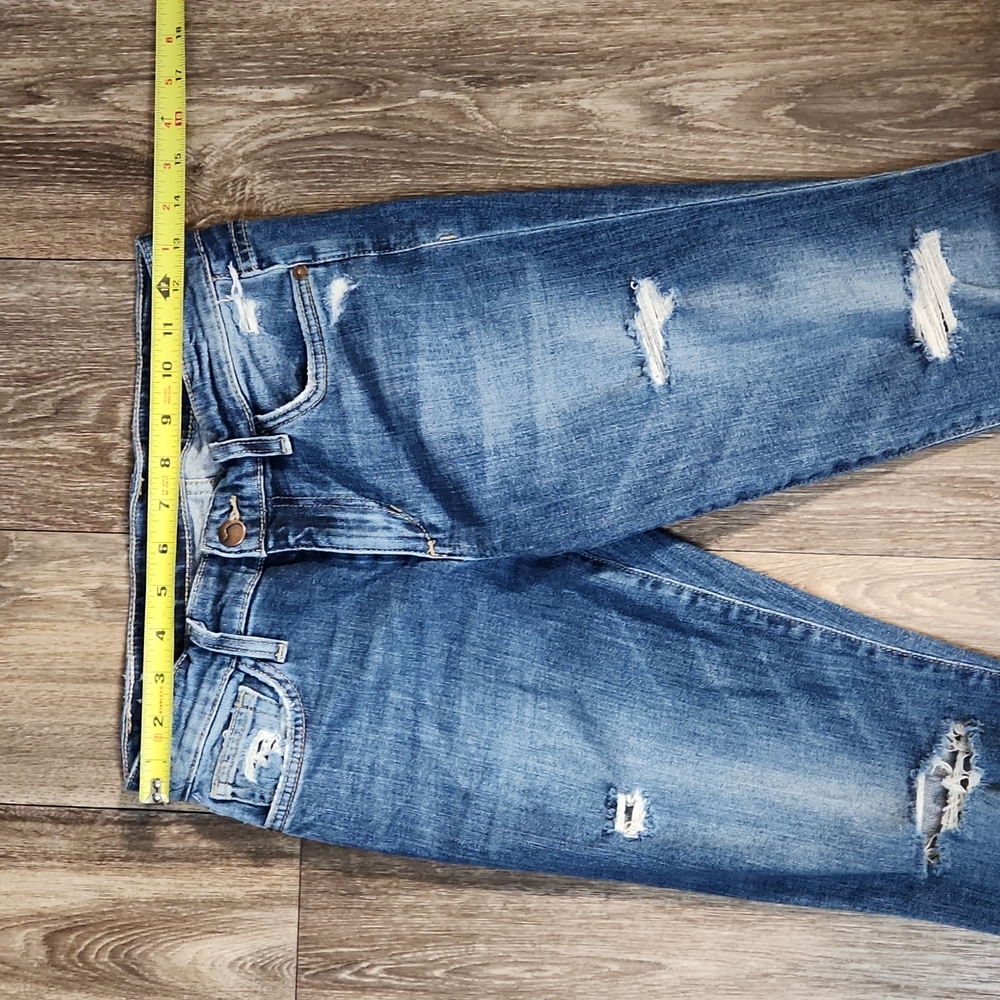 Joe's Jeans The Skinny Rolled Distressed Keagan Ankle Jeans Size 26 - Picture 5 of 10